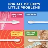 Q-tips Cotton Swabs For Hygiene and Beauty Care Original Cotton Swab Made With 100% Cotton 625 Count, WHITE - Image 9