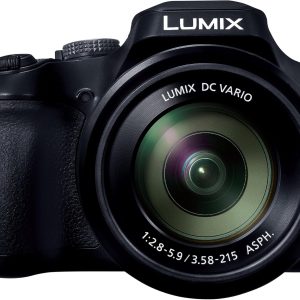Panasonic LUMIX FZ80D Point and Shoot Digital Camera 4K Photo/Video Recording with Power Optical Image Stabilizer, Vlogging Camera with 60X Optical Zoom & 20-1200mm Wide-Angle Lens - DC-FZ80D