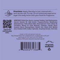 eos Shea Better Body Lotion- Vanilla Cashmere, 24-Hour Moisture Skin Care, Lightweight & Non-Greasy, Made with Natural Shea, Vegan, 16 fl oz - Image 8