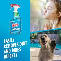 Windex Glass and Window Cleaner Spray Bottle, Packaging Designed to Prevent Leakage and Breaking, Surface Cleaning Spray, Original Blue Scent, 23 Fl Oz - Image 7