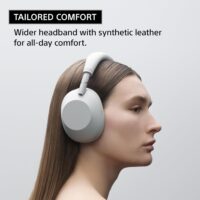 Sony WH-1000XM6 The Best Wireless Noise Canceling Headphones, HD NC Processor QN3, 12 Microphones, Adaptive NC Optimizer, Mastered by Engineers, Studio-Quality, 30-Hour Battery, Black - Image 7