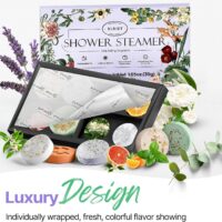 Shower Steamers Aromatherapy BLRIET 8 Pack Gifts for Women Father Day Gift Dad Men, Birthday Gifts for Her Stress Relief Home Spa, Lavender Natural Essential Oil Self Care Relaxation Shower Bombs Teen - Image 7