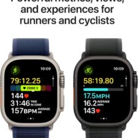 Apple Watch Ultra 2 [GPS + Cellular 49mm] Smartwatch, Sport Watch with Black Titanium Case with Black Ocean Band. Fitness Tracker, Precision GPS, Action Button, Extra-Long Battery Life - Image 4