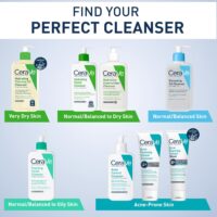 CeraVe Hydrating Facial Cleanser, Moisturizing Face Wash For Dry Skin, Hyaluronic Acid + Ceramides + Glycerin, Hydrating Cleanser For Normal To Dry Skin, National Eczema Association Certified - Image 6