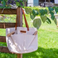 Berry&Bird Garden Tool Bag, Canvas Garden Tote With Pockets, Wear-Resistant Multi-Purpose Tool Storage Bag, Home Organizer Gardening Tool Kit for Indoor and Outdoor Gardening, 21.65" x 7.09" x 13.78" - Image 6