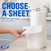 Scott Paper Towels, Choose-A-Sheet, 6 Double Rolls = 12 Regular Rolls (108 Sheets Per Roll) - Image 8