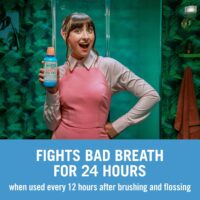 TheraBreath Fresh Breath Mouthwash, Icy Mint Flavor, Alcohol-Free, 16 Fl Oz (Pack of 2) - Image 2