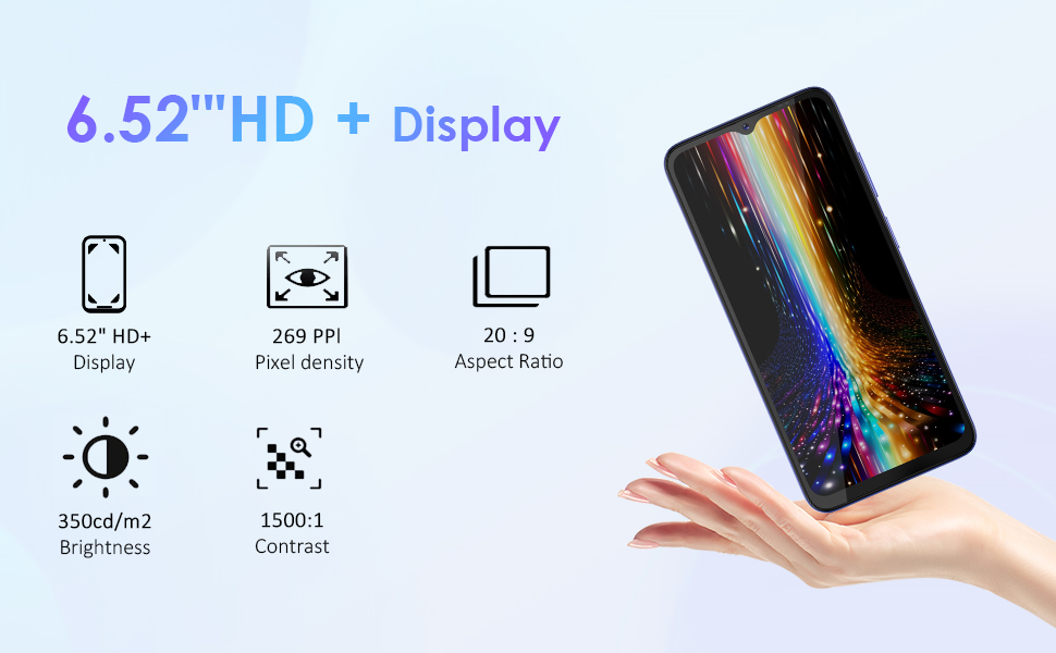 Smartphone with 6.52
