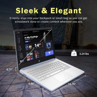 HP Stream 14" HD Laptop, Intel Processor N150, 16GB RAM, 288GB Storage(128GB UFS+160GB Docking Station Set), Intel Graphics, Webcam, Wi-Fi 6, 1 Year Office 365, Copilot, Fast Charge, Win 11, Blue - Image 8