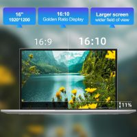 jumper 16 Inch Laptop Computer, 16GB RAM 1TB SSD 128GB ROM, N150 4-Core 3.6GHz Processor, 1200p IPS FHD Display, Office 365 1-Year Subscription, WiFi-6, Mini-HDMI, 38Wh Battery, Cooling System. - Image 4