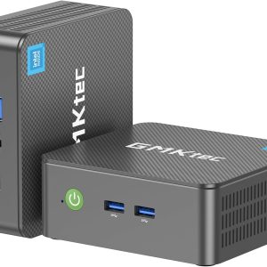 GMKtec G3 Plus Mini PC, Intel Twin Lake N150(Upgraded N100) 16GB RAM 512GB M.2 2280 SSD, Mini Desktop Computer Dual HDMI/WiFi6/BT5.2