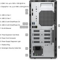 Dell OptiPlex 7020 Tower Business Desktop Computer, 32GB DDR5 RAM, 1TB PCIe SSD, Intel 6-Core i5-12500 (Beat i7-11700), DVDRW, WiFi Adapter, RJ-45, Type-C, HDMI, DisplayPort, Windows 11 Pro - Image 4