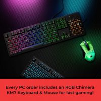 iBUYPOWER Slate MESH Gaming PC Desktop Computer Intel Core i7 14700F CPU, NVIDIA GeForce RTX 5070 12GB GPU, 32GB DDR5 RGB 5200MHz RAM, 1TB NVMe SSD, Windows 11 Home, Keyboard and Mouse - SMI7N5701 - Image 5