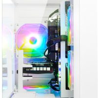 LXZ Gaming PC Desktop Core i5-12400F, GeForce RTX 3050, 32G DDR4 RAM, 1TB NVME SSD | WiFi 6 Prebuilt Tower Computer WiFi for Gaming, Home and Office (White) - Image 5