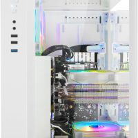 LXZ Gaming PC Desktop Core i5-12400F, GeForce RTX 3050, 32G DDR4 RAM, 1TB NVME SSD | WiFi 6 Prebuilt Tower Computer WiFi for Gaming, Home and Office (White) - Image 6