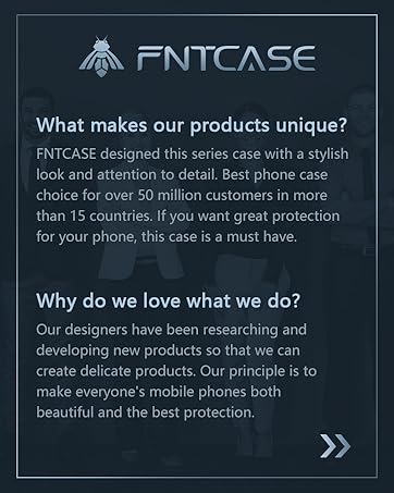 FNTCASE for Google Pixel 9-Pro-XL Case: Dual Layer Heavy Duty Protective Phonecase