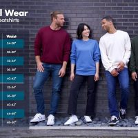 Fruit of the Loom Eversoft Fleece Full Zip Hoodie Sweatshirt - Image 7