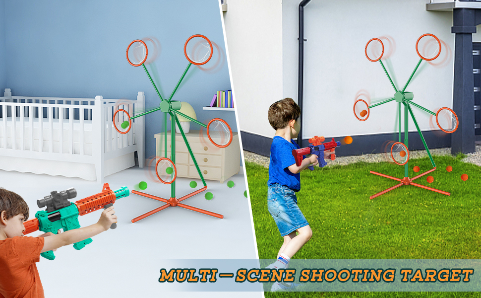 Kids Toy Sports &amp; Outdoor Game toy, indoor Moving Shooting Target  for Boys Girls