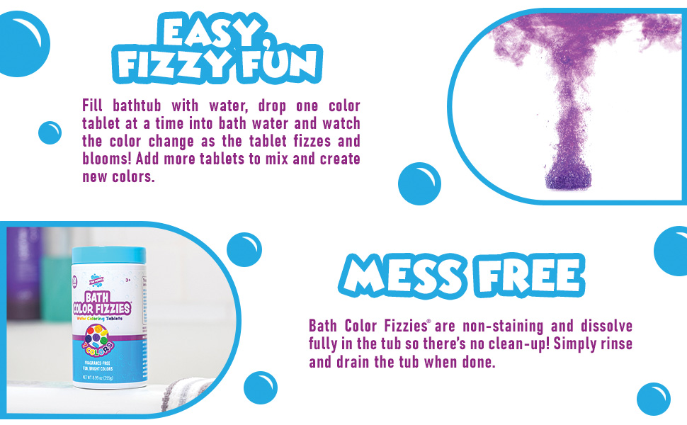 fizzy, mess-free fun