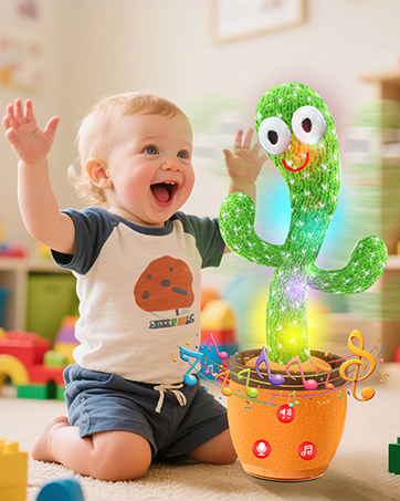 talking cactus toy 