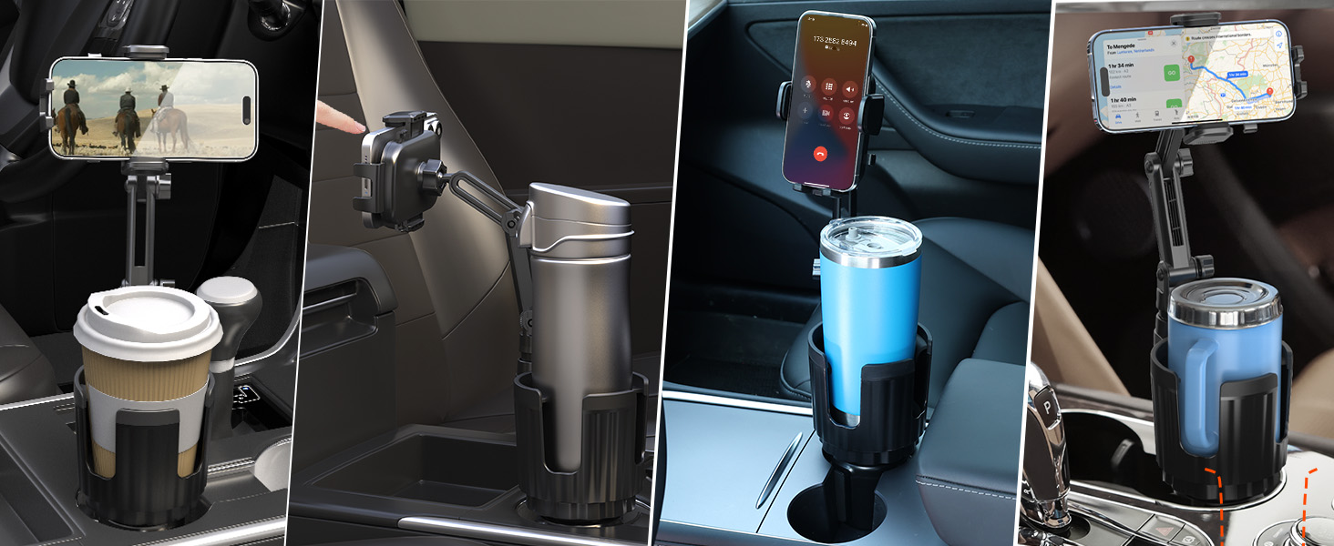 Phone Mount for Car Cup Holder 5-2