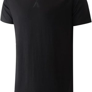 KLIEGOU Mens 100 Cotton Hipster Hip Hop Longline Crewneck T-Shirt Pre - Shrunk S-4XL