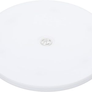 Generic 7 Inch Heavy Rotating Swivel Stand, 360 Rotation Lazy Susan Turntable with Steel Ball Bearings, White