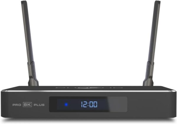 Dune HD Pro 8K Plus, Media Player, Android Box, Dolb Visio, Atmo, S928X-K/J, HD-Audio, HDMI 2.1a, BT5, WiFi6, 1Gbit, USB 3, 8GB / 64GB, Optical S/PDIF, 8Kp60 HDR, 4Kp60, 1080p, YouTube 8K