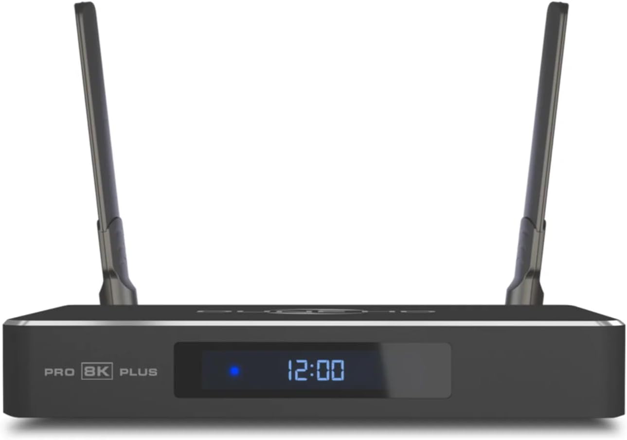 Dune HD Pro 8K Plus, Media Player, Android Box, Dolb Visio, Atmo, S928X-K/J, HD-Audio, HDMI 2.1a, BT5, WiFi6, 1Gbit, USB 3, 8GB / 64GB, Optical S/PDIF, 8Kp60 HDR, 4Kp60, 1080p, YouTube 8K