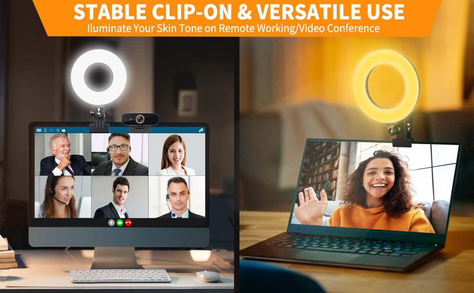 ring light for laptop
