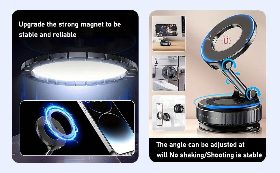 magnetic phone mount for car