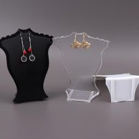 Pendant Model Acrylic Creative Mini Earring Showcase Household Storage Rack Photography Props (Black-B) - Image 6