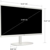HP All-in-One Desktop Computer 2025 Premium, 21.5" FHD Display, Dual-Core Intel Processor, 32GB RAM, 1TB Storage (500GB SSD + 500GB Ext), Webcam, Win 11 Pro, Lifetime Office 2024 +HubxcelAccessory - Image 7