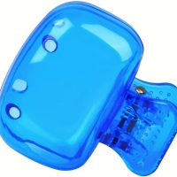 2 Clip-On Toothbrush Protector, Toothbrush Clip Holder Covers - 1.8" L x 1.8" W x 1" H Blue - Image 4