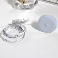 78.74inch Straight Ruler Office Waist Measurement Tape Measure Portable Telescopic Height Measuring Tool Sewing and Tailoring Ruler, Blue - Image 3