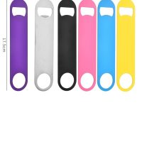 2Pcs Stainless Steel Bottle Opener Portable Bottle Opener 7 Inch Suitable for Kitchen Restaurant to Quickly Open Bottles - Image 2