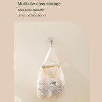 Kitchen Mesh Bag Hollow Vegetable Underwear Socks Sundries Storage Bag Durable Large Capacity Hanging Net(Beige) - Image 5
