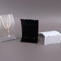 Pendant Model Acrylic Creative Mini Earring Showcase Household Storage Rack Photography Props (Black-B) - Image 8