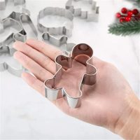 Mould Elk Bakery Accessories Multi-specification Christmas Stainless Steel Cookie Cutters Festive Atmosphere(E) - Image 8