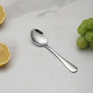 Stainless Steel Mini Espresso & Tea Spoons - 5.7in, Perfect for Parties & Weddings