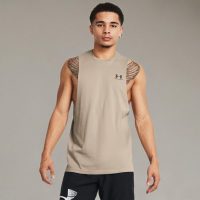 Under Armour Men's Sportstyle Left Chest Cut-Off T-Shirt - Image 5