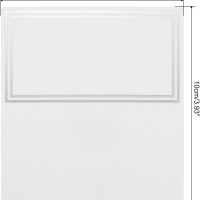 16Pcs Reserved Table Signs, Place Cards with Double Silver Border for Table at Restaurant,Wedding Reception,Business Meeting,Christmas Party - Image 2