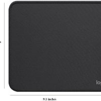 Logitech Mouse Pad - Studio Series, Computer Mouse Mat with Anti-Slip Rubber Base, Easy Gliding, Spill-Resistant Surface, Durable Materials, Portable, in a Fresh Modern Design, Graphite - Image 9