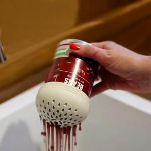 Versatile Silicone Mini Colander - Drain, Strain, and Serve, Green