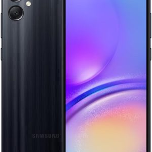 SAMSUNG Galaxy A05 (SM-A055M/DS), 128GB 4GB RAM, Dual SIM, Factory Unlocked GSM, International Version (Wall Charger Bundle) - (Black)