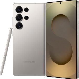 SAMSUNG Galaxy ​S25 Ultra 5G 2025 (International Version) | GSM Unlocked (T-Mobile) | ​1TB ​Storage​ + 12GB RAM SM-S938B ​Qualcomm Snapdragon 8 Elite Android 15 Smartphone (Titanium Grey)