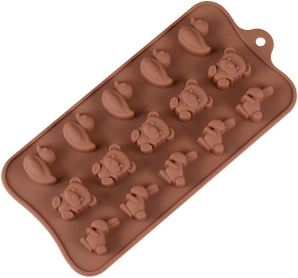 Chocolate Making Molds, Non-Stick Chocolate Molds, for Chocolate Bar, Candy