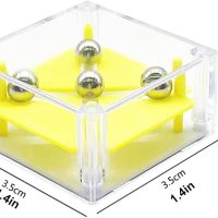 24 Pcs Balance IQ Maze Game，Mini Maze Cube Puzzle Box 3D Brain Maze Toy Puzzles Party Favor Games, Ideal Prizes Gifts for Kids and Adults - Image 4