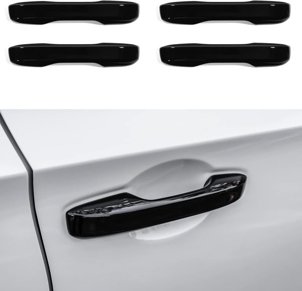 CKE Compatible with Honda Civic Accord CR-V HR-V 2026 2025 2024 2023 Compatible with Acura Integra 2026 2025 2024 2023 Accessories Car Exterior Door Handle Cover Trims -Glossy Black