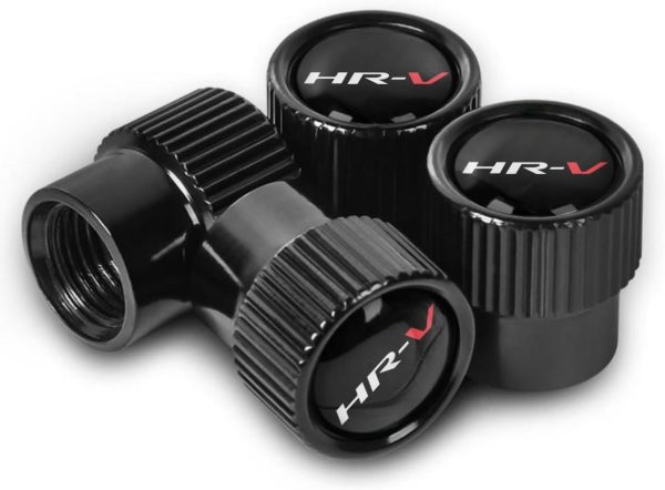 Car Tire Valve Stem Caps Metal Air Valve Cap for Honda HR-V Accessories,Corrosion and Wear Resistance,4Pcs (for hrv)